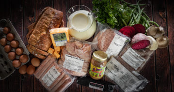Love Local Collective Central Kitchen Bundle of Meats, Cheese, and Fresh Vegetables